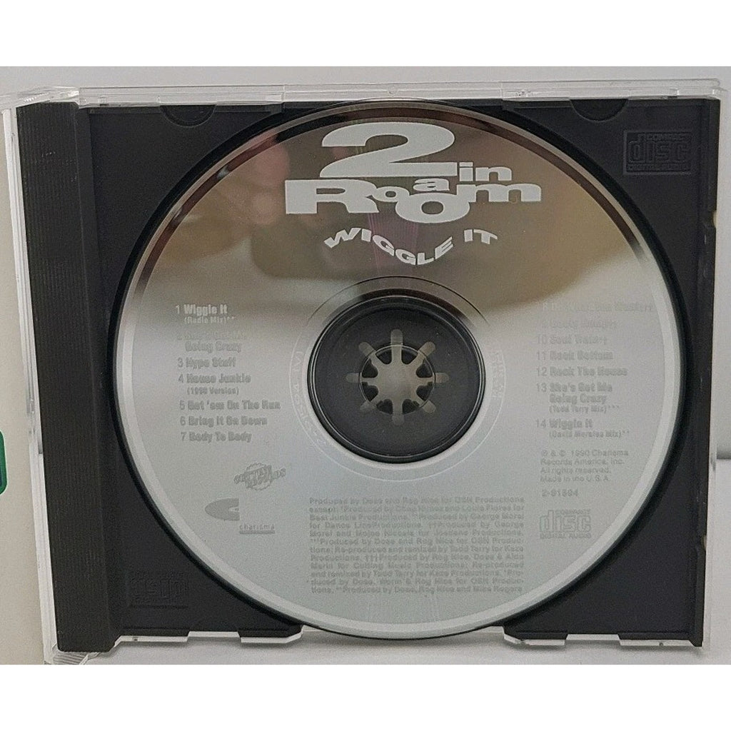 Wiggle It by 2 in a Room (CD, 1990, Atlantic (Label))