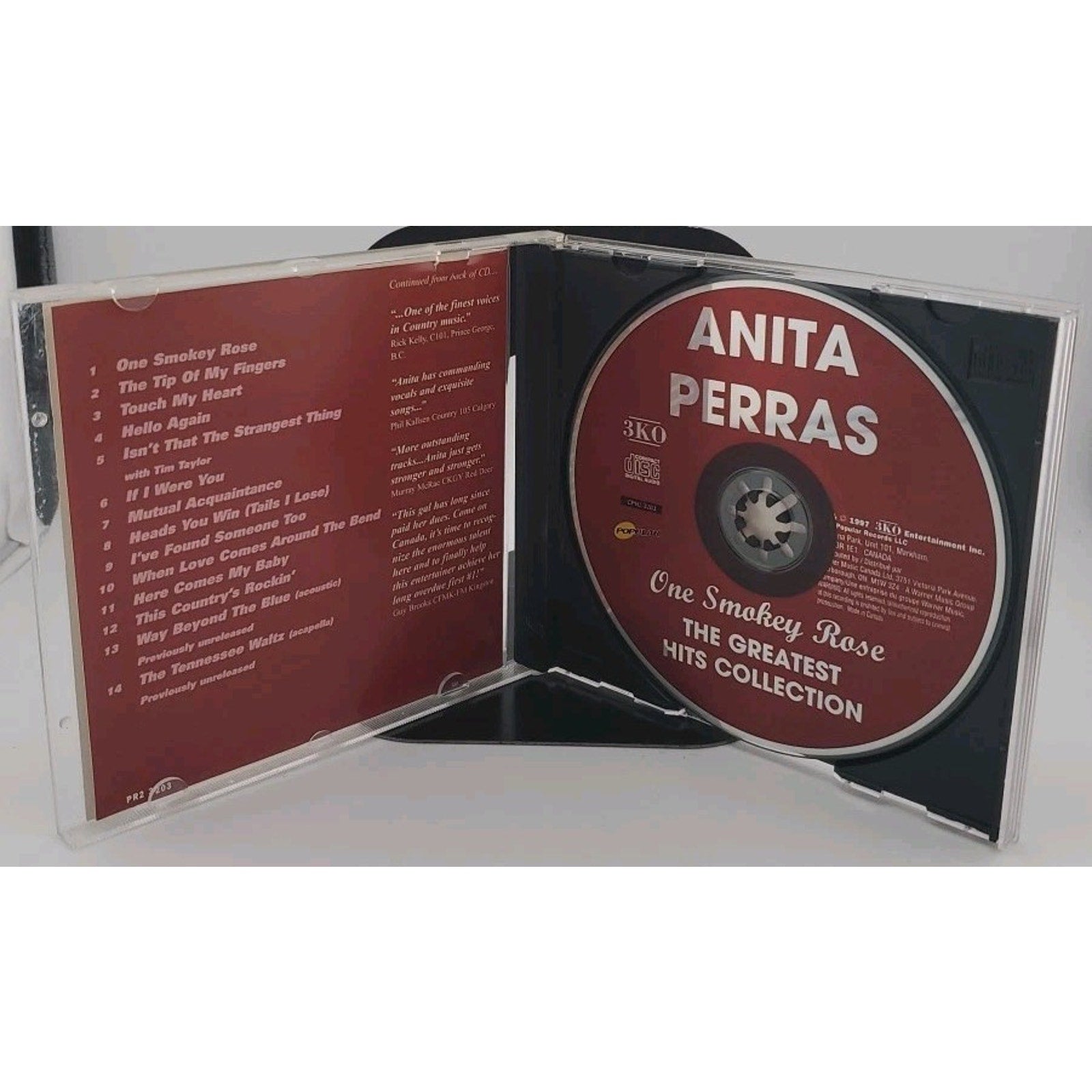 Anita Perras - One Smokey Rose - The Greatest Hits Collection CD