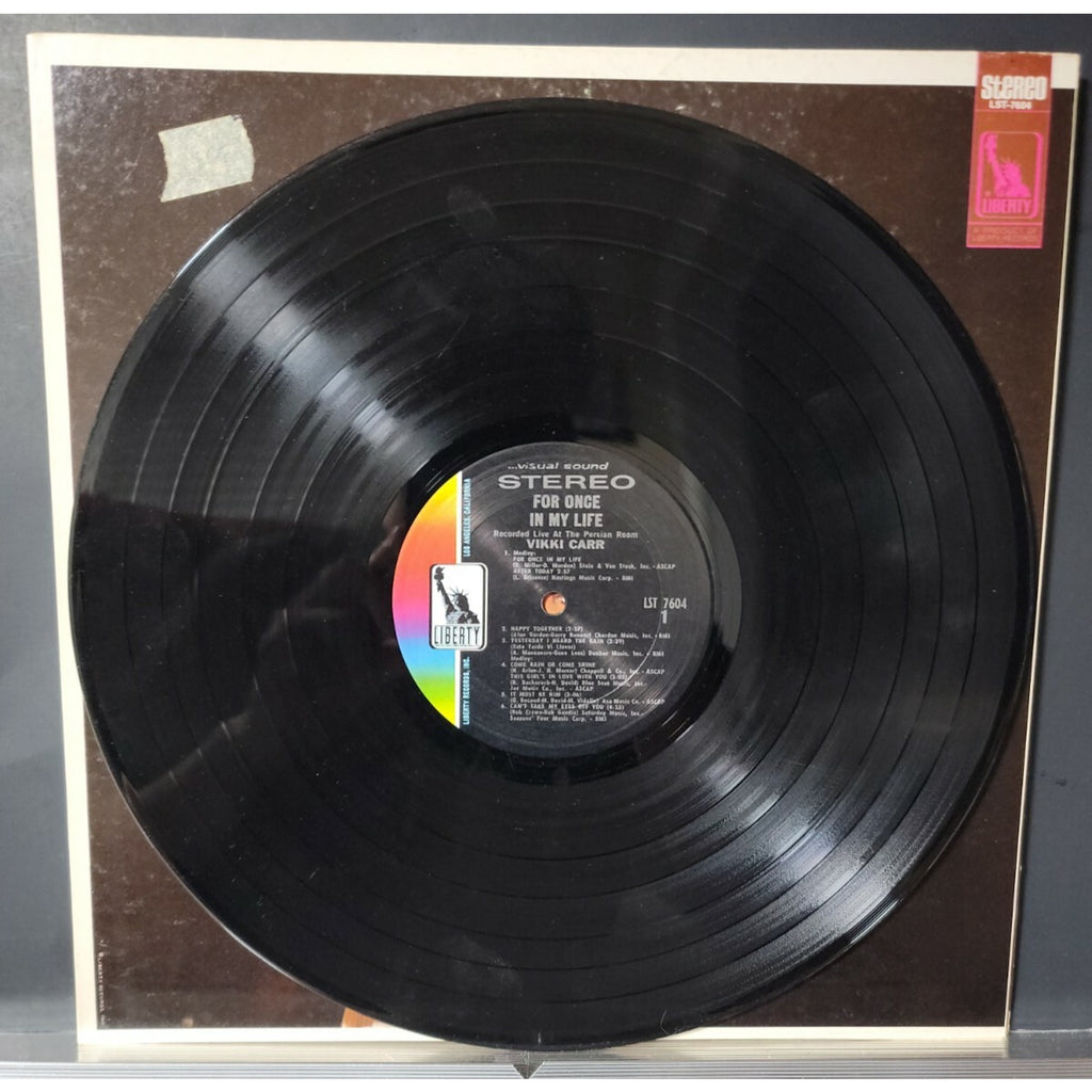 Vikki Carr ‎– For Once In My Life (Vinyl)