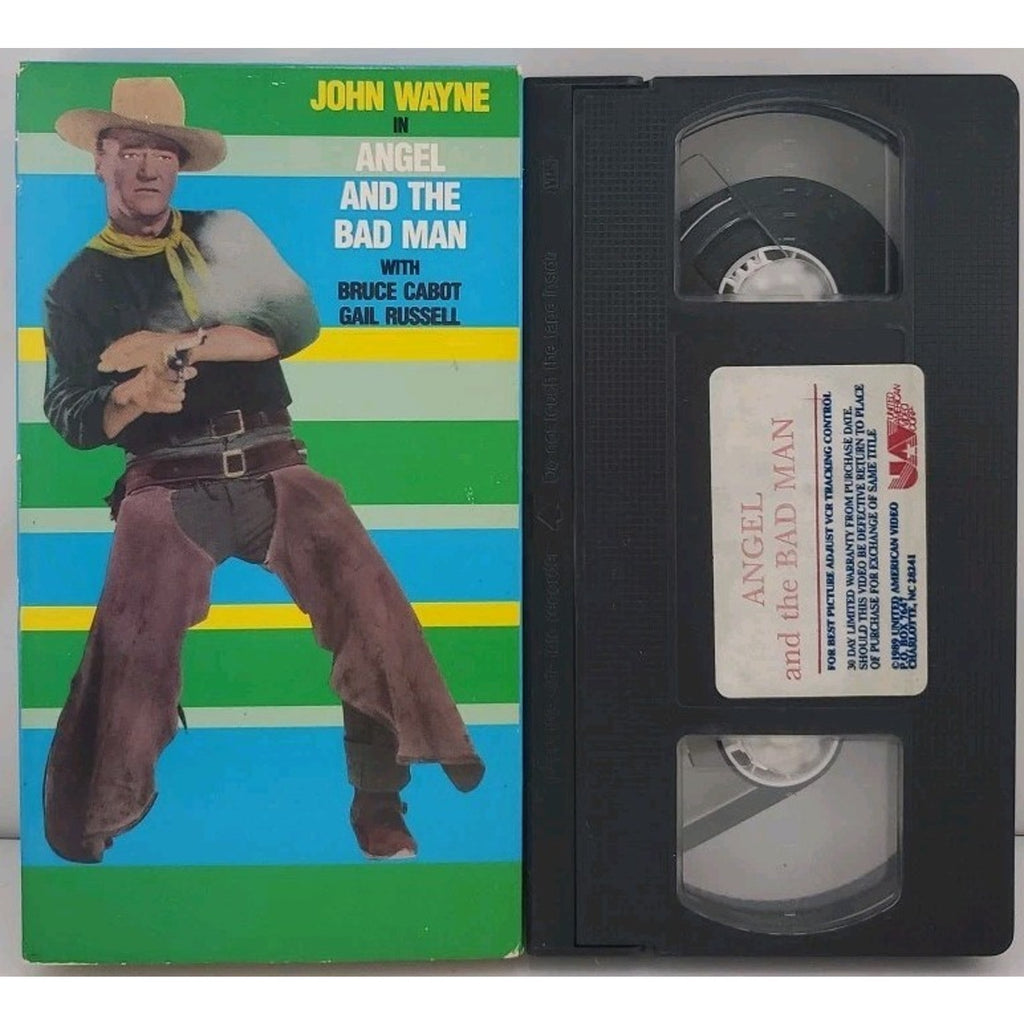 Angel And The Badman John Wayne Bruce Cabot Western (VHS)