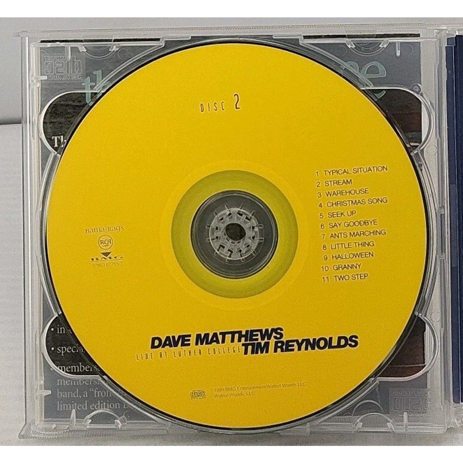Live at Luther College by Dave Matthews (CD, 1999)