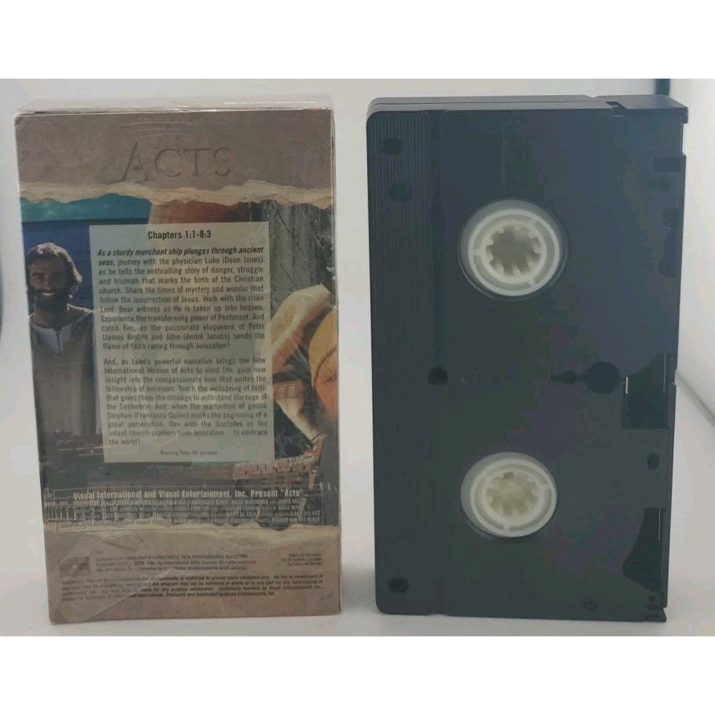 The Visual Bible Acts Volume 1-4 VHS Box Set
