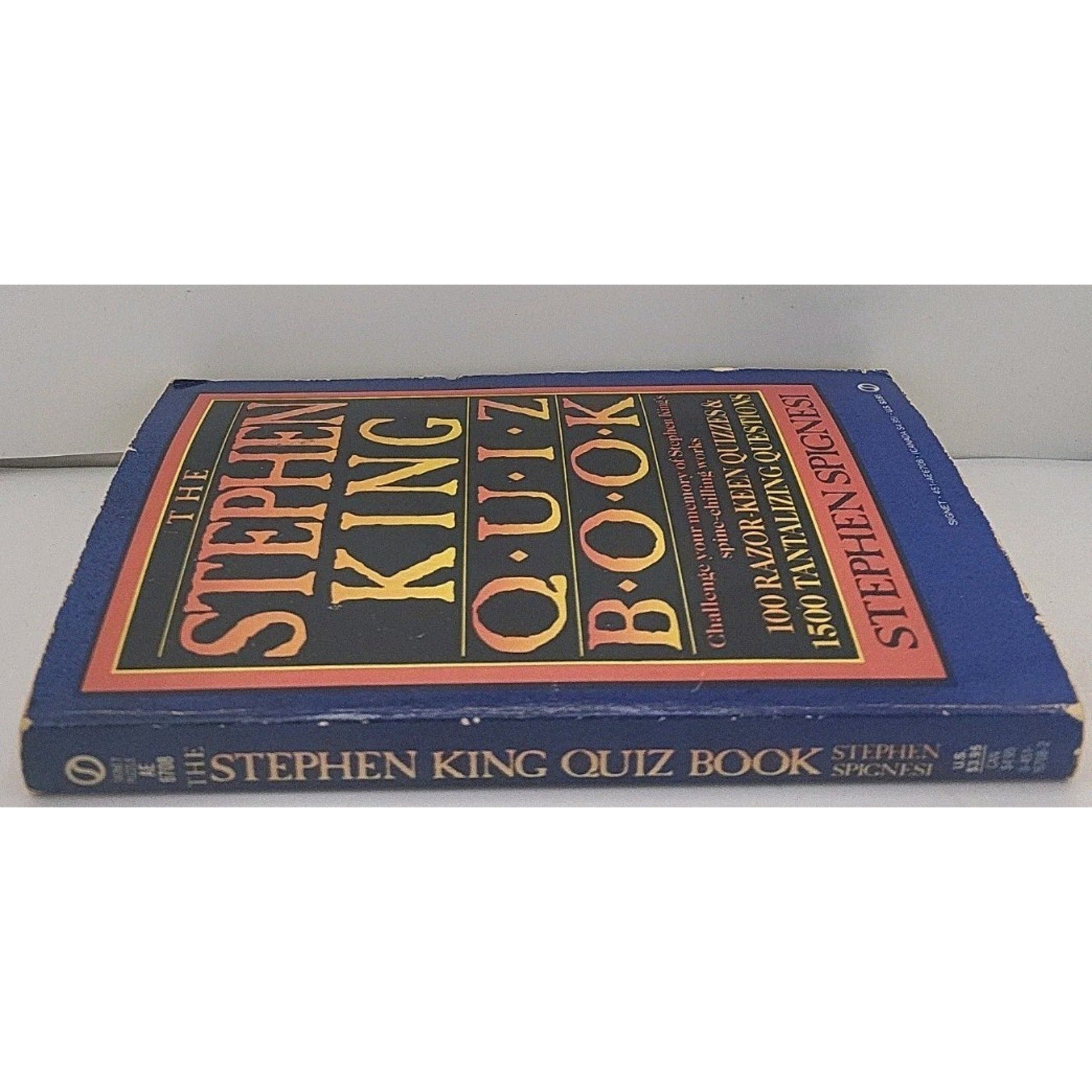 The Stephen King Quiz Book (Paperback)