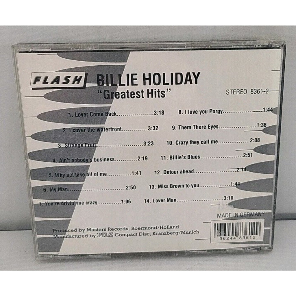 Billie Holiday "Greatest Hits" CD