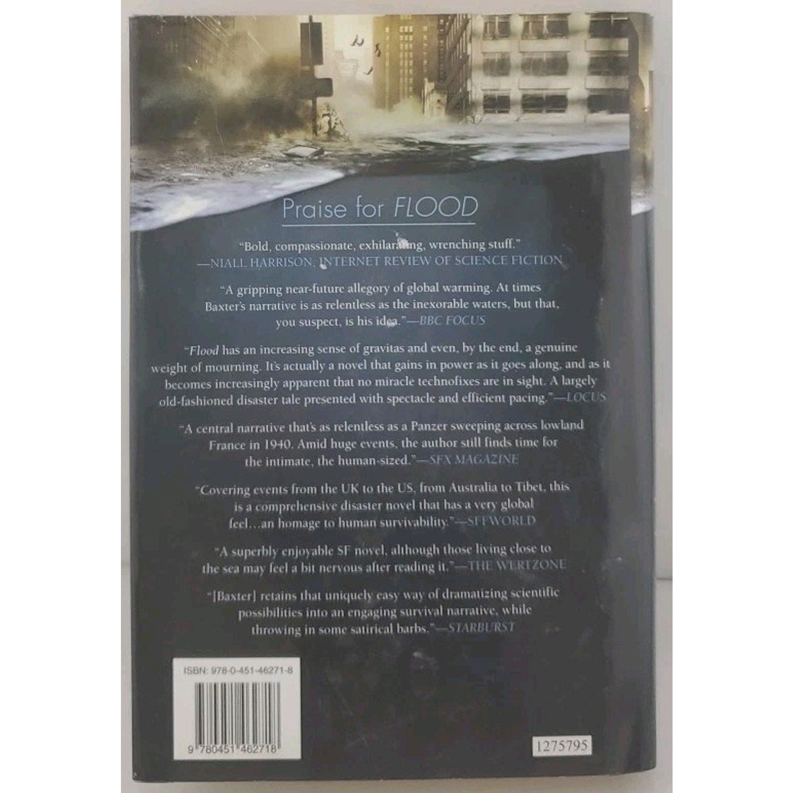 Flood by Stephen Baxter (2009, Hardcover)