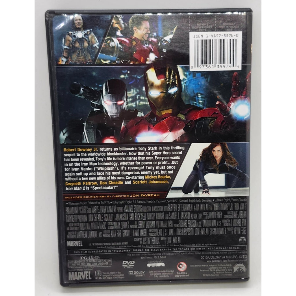 Iron Man 2 (DVD, 2010)