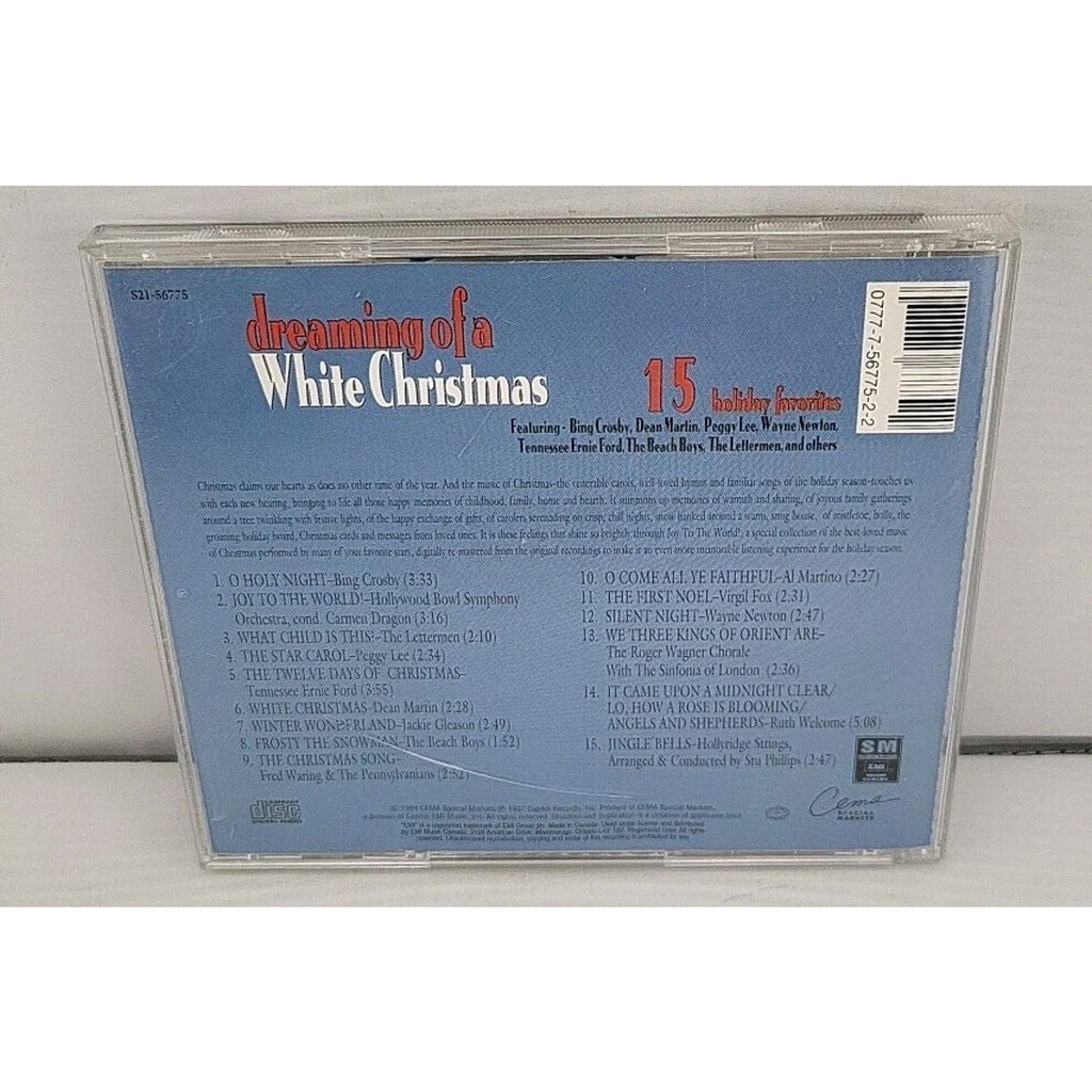 Dreaming of a White Christmas [Cema] by Various Artists (CD, EMI-Capitol Special
