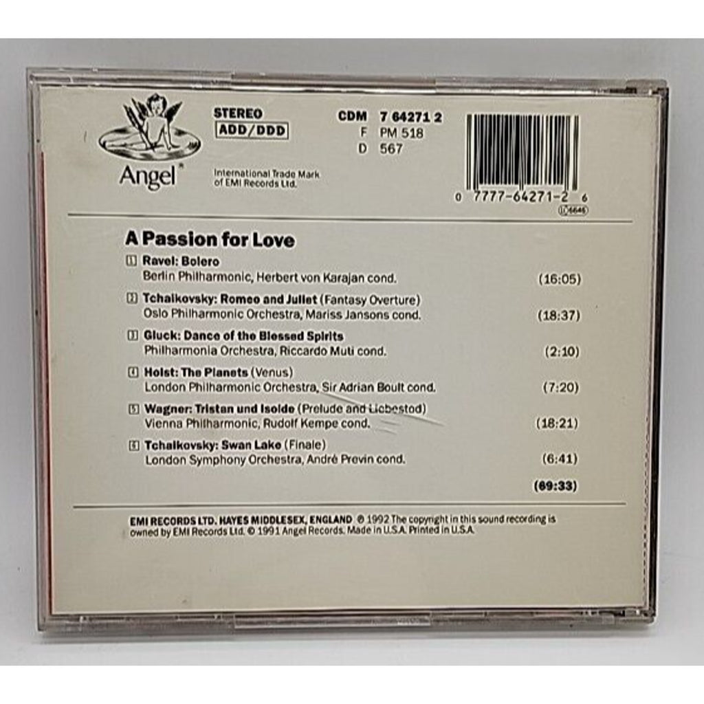 A Passion for Love (CD)