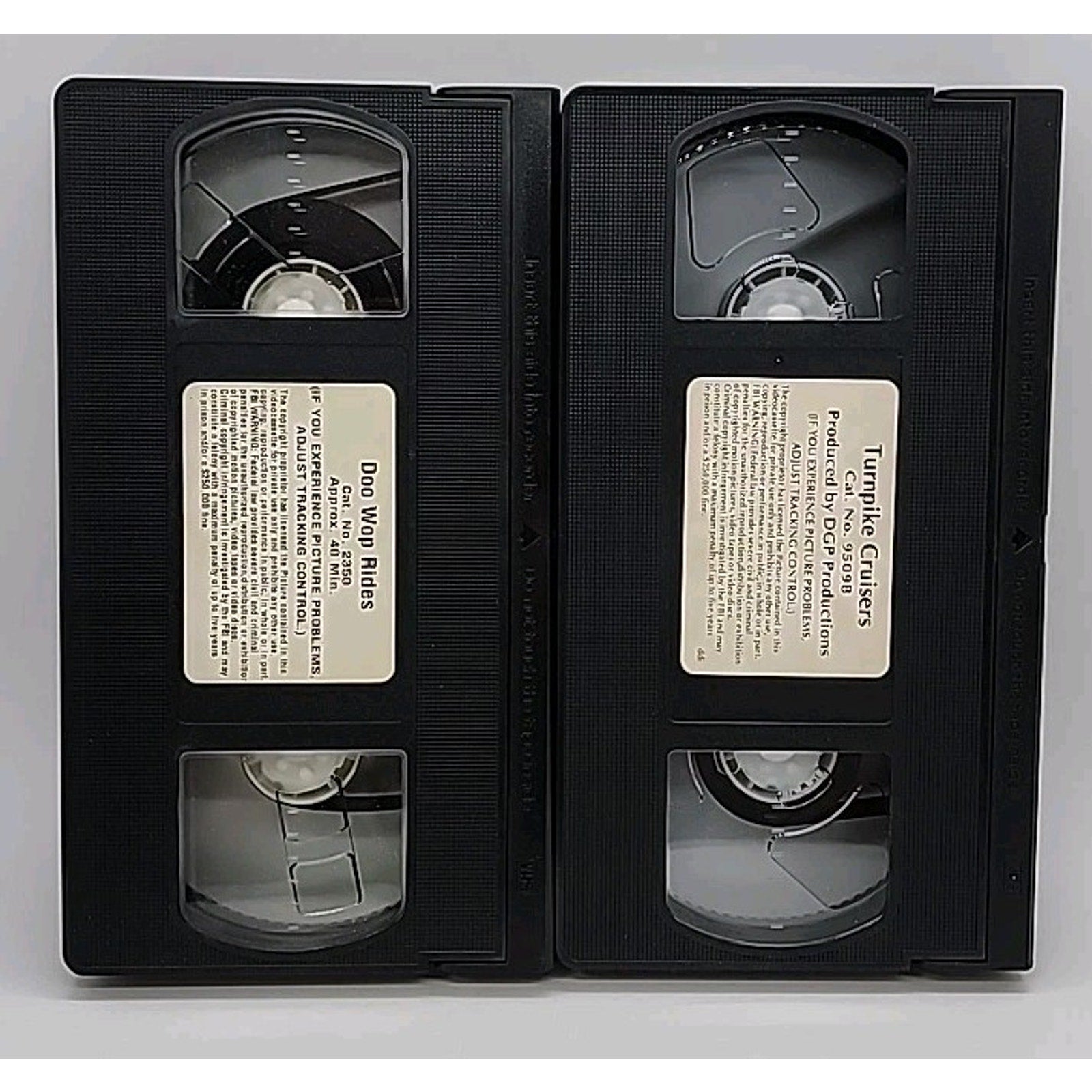 Doo Wop Rides/Turnpike Cruisers (VHS/EP, 1999, 2-Tape Set)