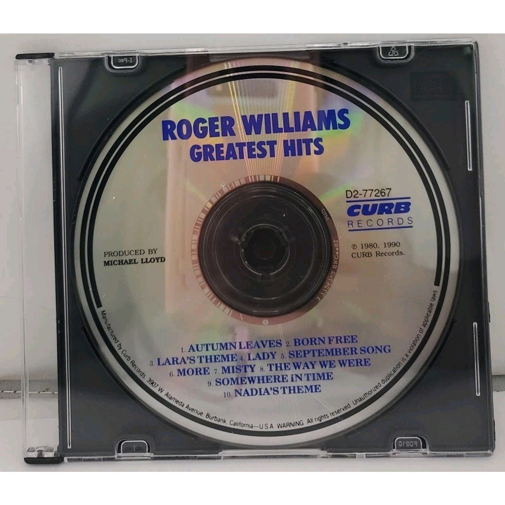 Greatest Hits by Williams, Roger (CD, 1990)