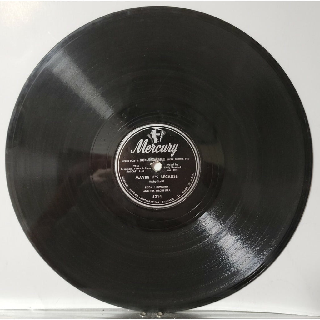 Eddy Howard - Tell Me Why / Maybe It's Because (Vinyl)
