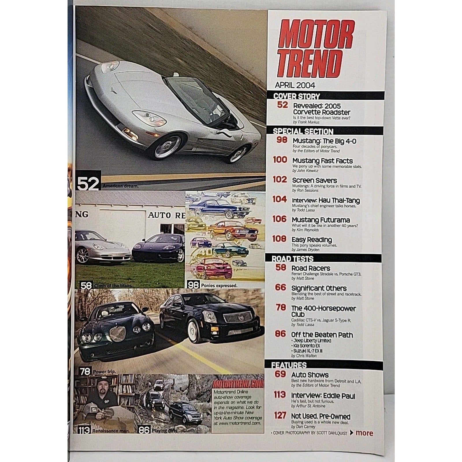 Motor Trend Magazine April 2004