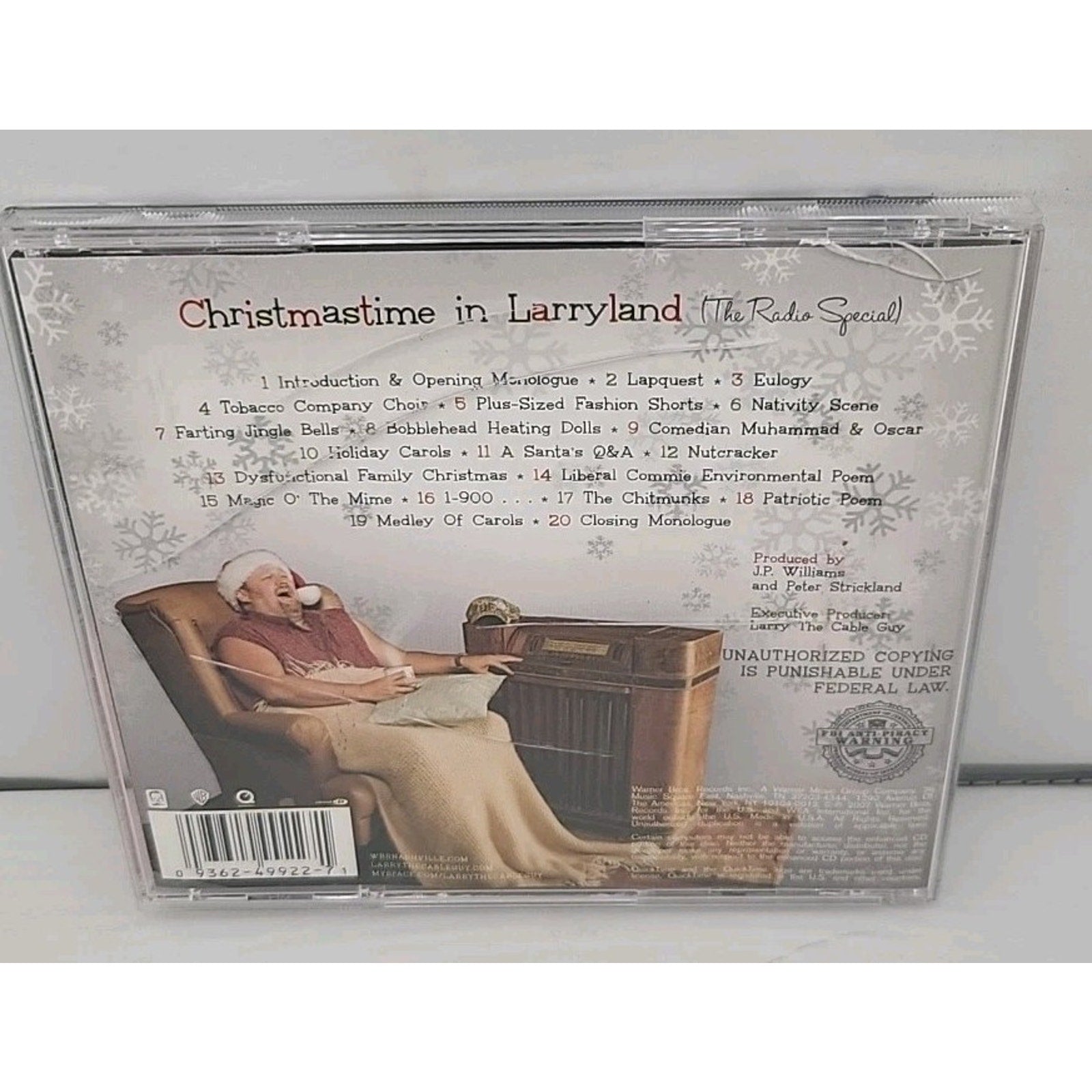 Christmastime in Larryland ((The Radio Special) - Audio CD