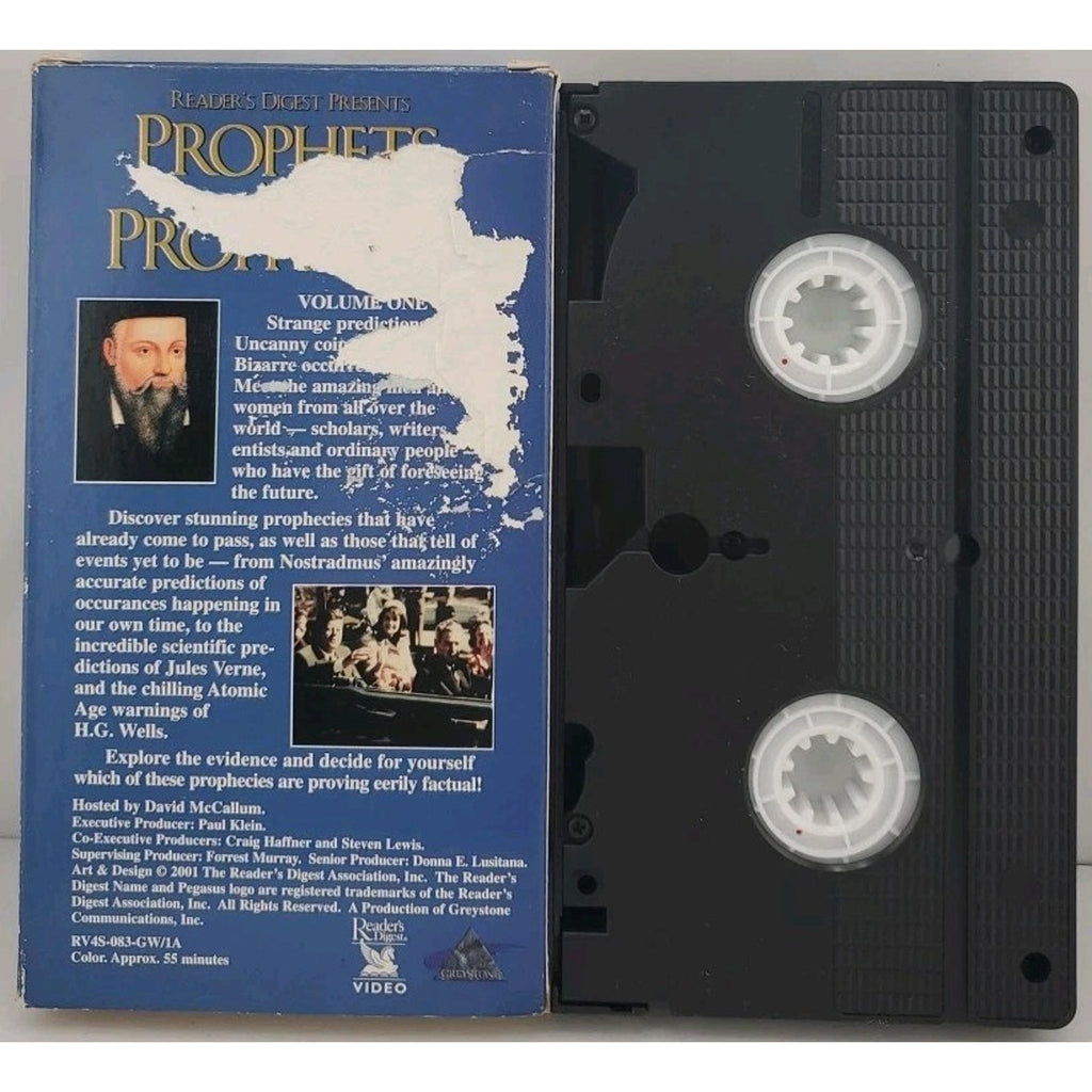 Reader's Digest Presents Prophets and Prophecies Volume One (VHS)