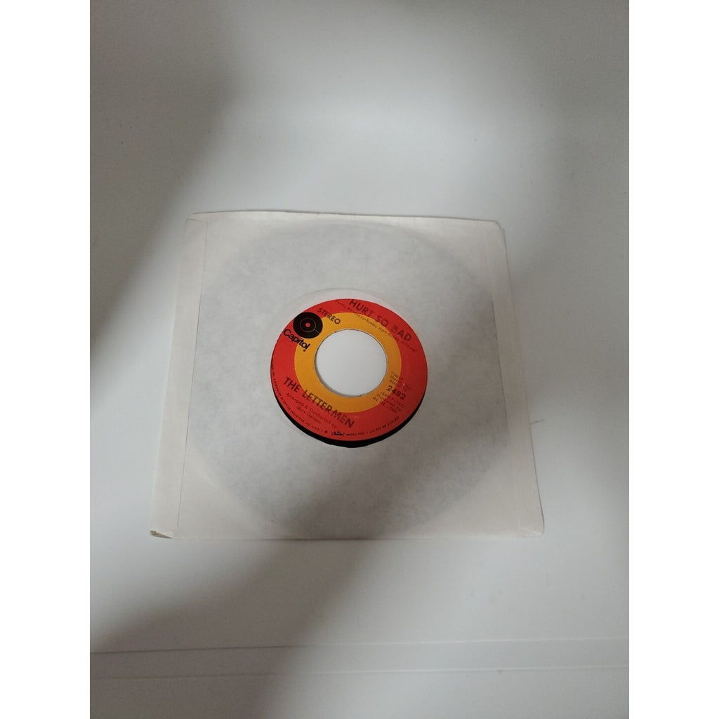 The Letterman Catch the Wind/Hurt So Bad 45 RPM 7” Record