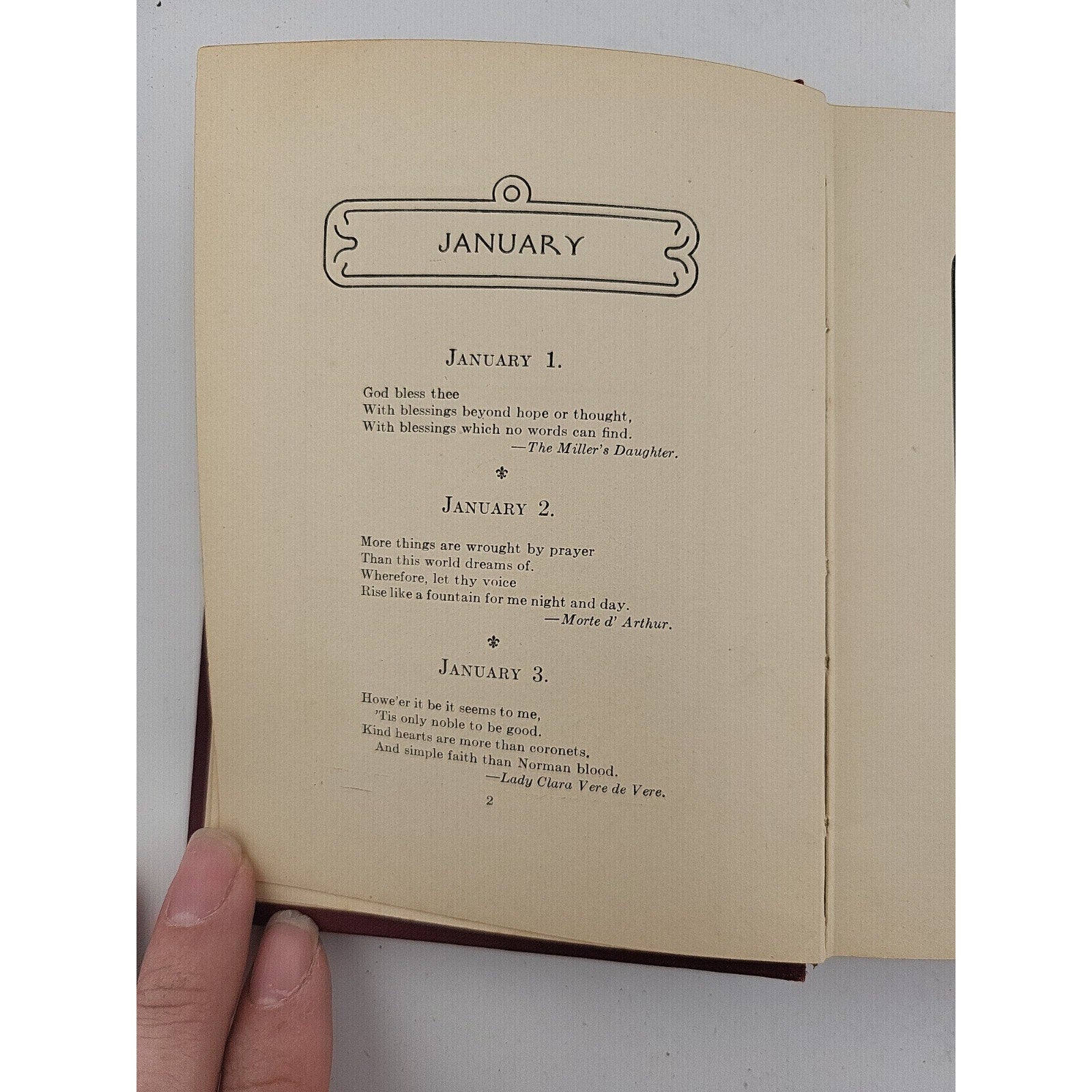 Antique Birthday Wishes Greetings From Tennyson Donohue Chicago