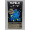 Fuji A/V Pro Library Super HG T-120 Blank VHS 6 Hrs Double Coating Video Tape