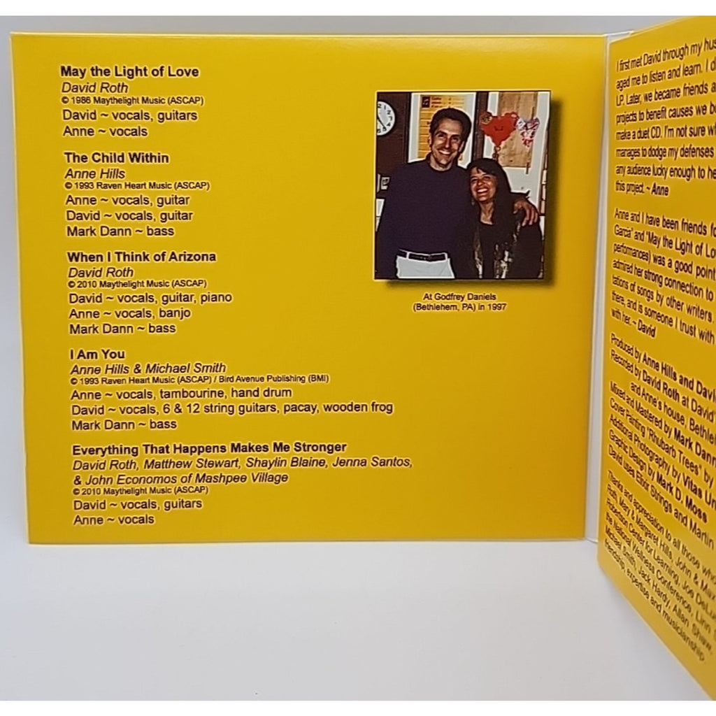 Anne Hills & David Roth / Rhubarb Trees (Enhanced CD)