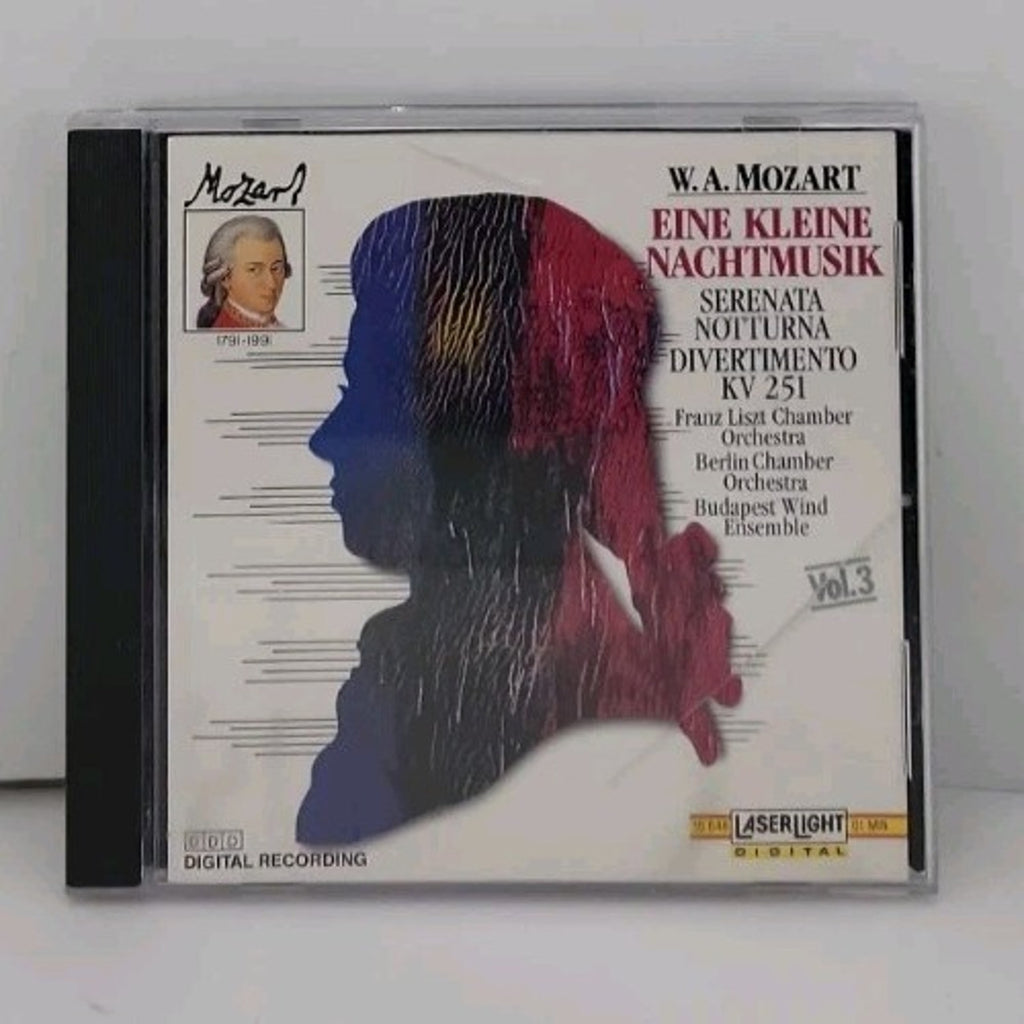 Nachtmusik/Ser 6 Notturna/Dive by W.A. Mozart (CD, 1990)