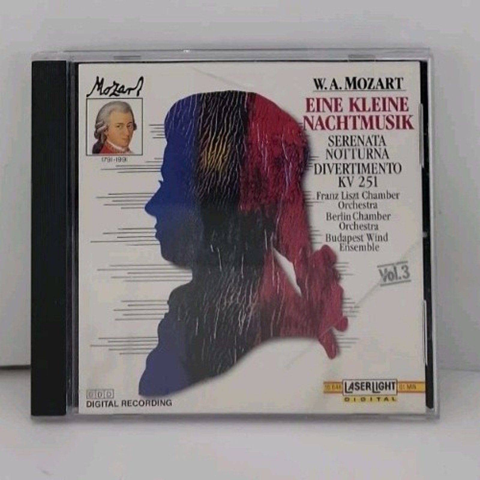 Nachtmusik/Ser 6 Notturna/Dive by W.A. Mozart (CD, 1990)