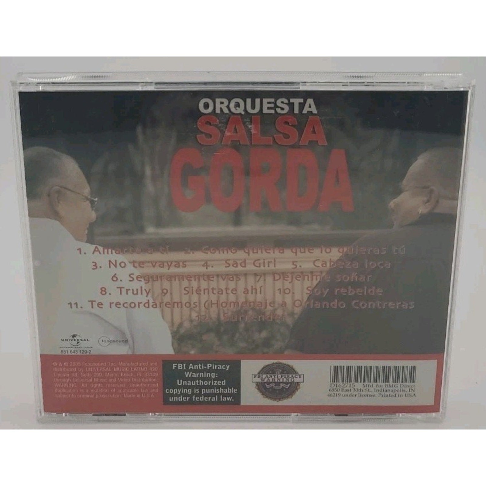 Como Quiera Que los Quieras by Orquesta Salsa Gorda (CD, Sep-2005, Universal)