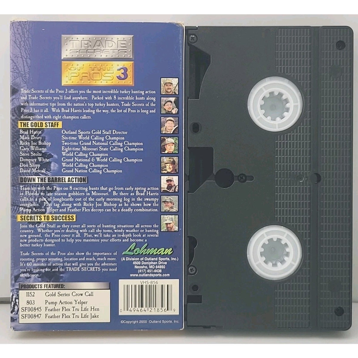 Trade Secrets Of The Pros 3 Feather Flex Decoys Rare VHS Movie Year 2000