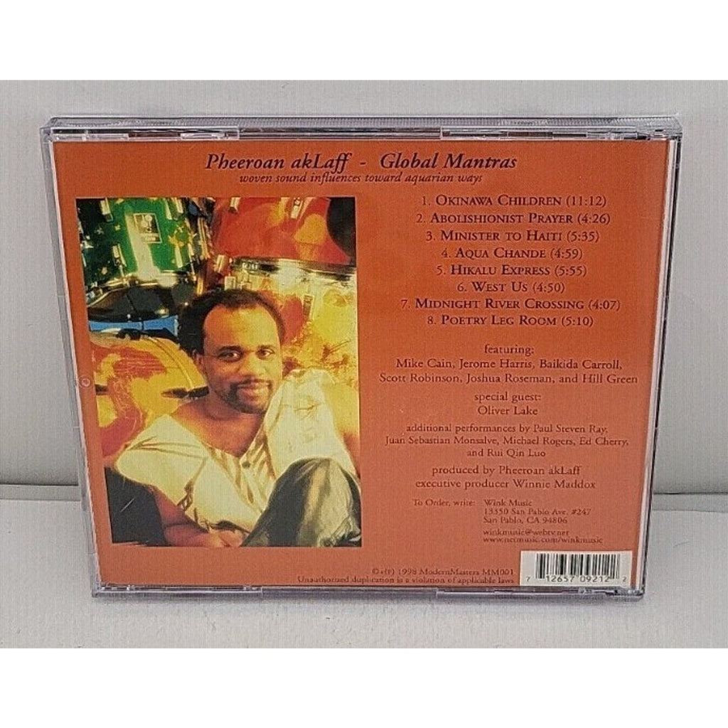 Global Mantras by Pheeroan akLaff (CD, 1998, Modernmasters)