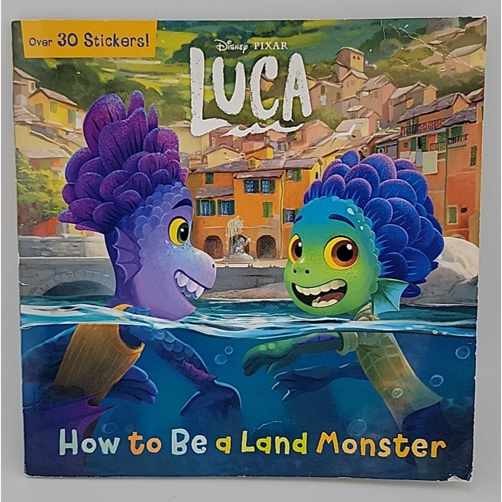 How to Be a Land Monster (Disney/Pixar Luca) by RH Disney (2021, Picture Book)