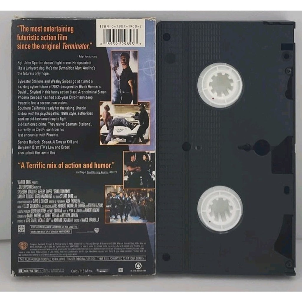 Demolition Man (VHS, 1994)