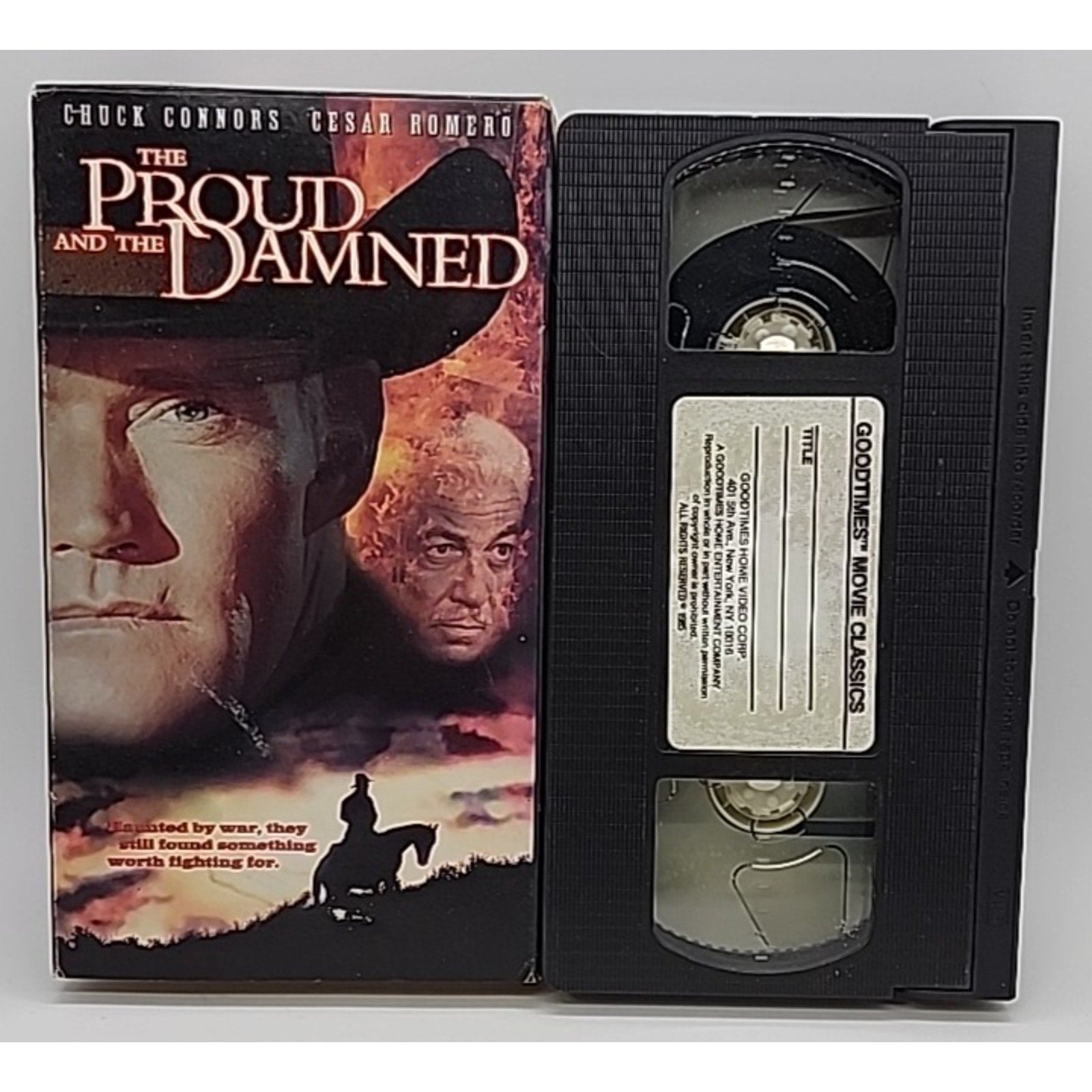 The Proud and the Damned (VHS)