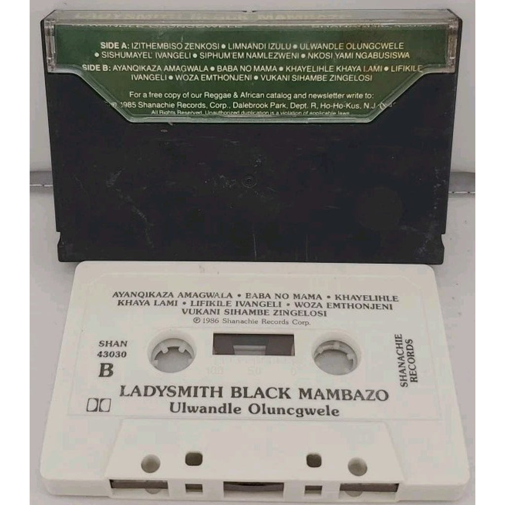 Ladysmith Black Mambazo Cassette Ulwandle Oluncgwele Shanachi 43030