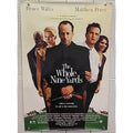 The Whole Nine Yards Original Movie Poster DS 27x40 Matthew Perry Bruce Willis