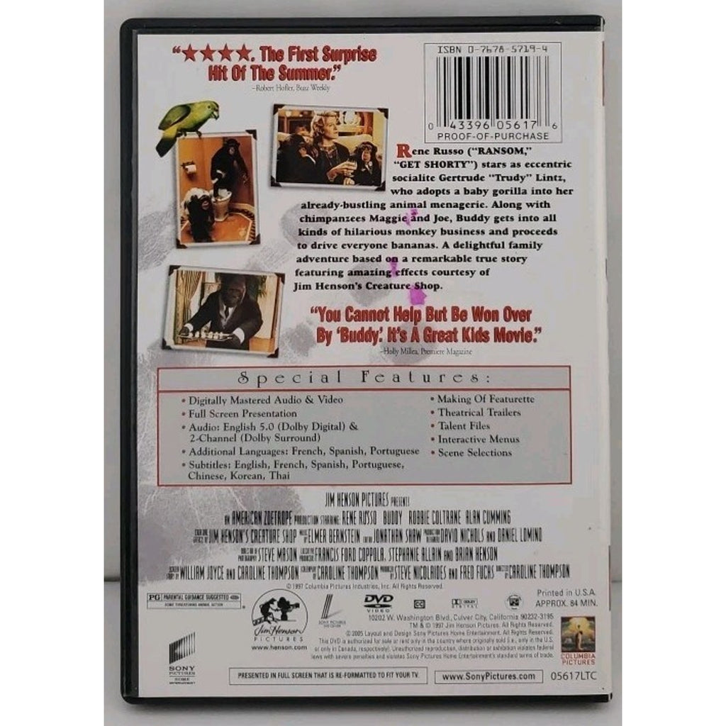 Buddy (DVD, 1997)