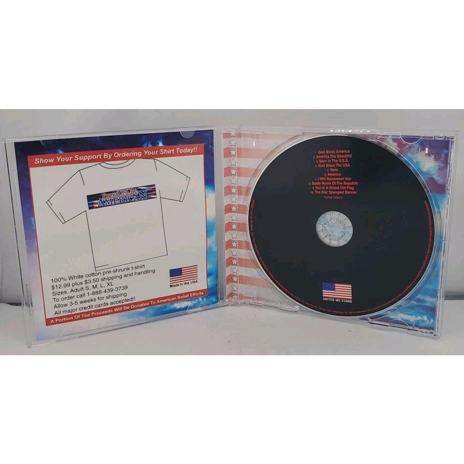 Proud to Be American by Various (CD, 2001)