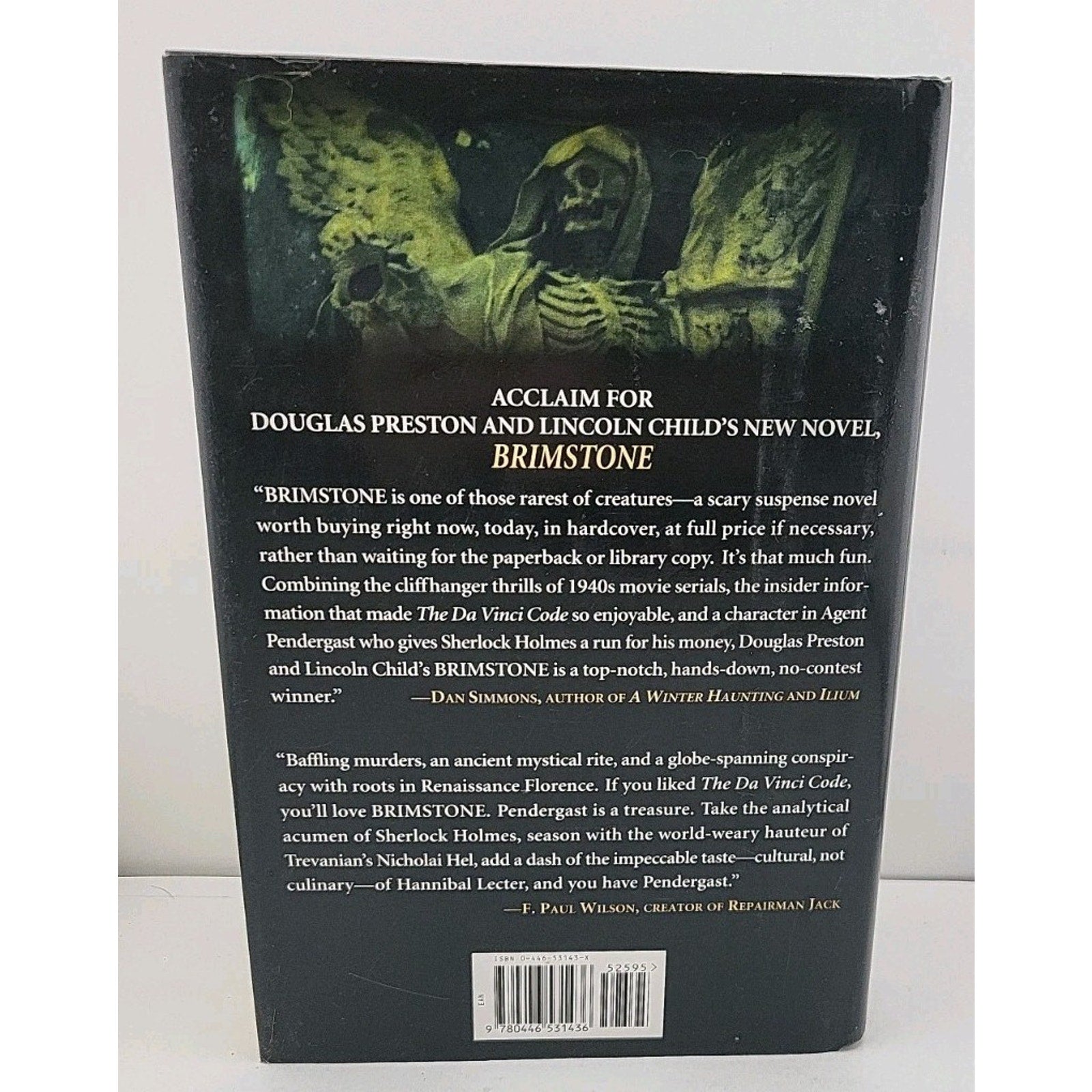 Brimstone by Douglas Preston and Lincoln Child (2004, Hardcover)