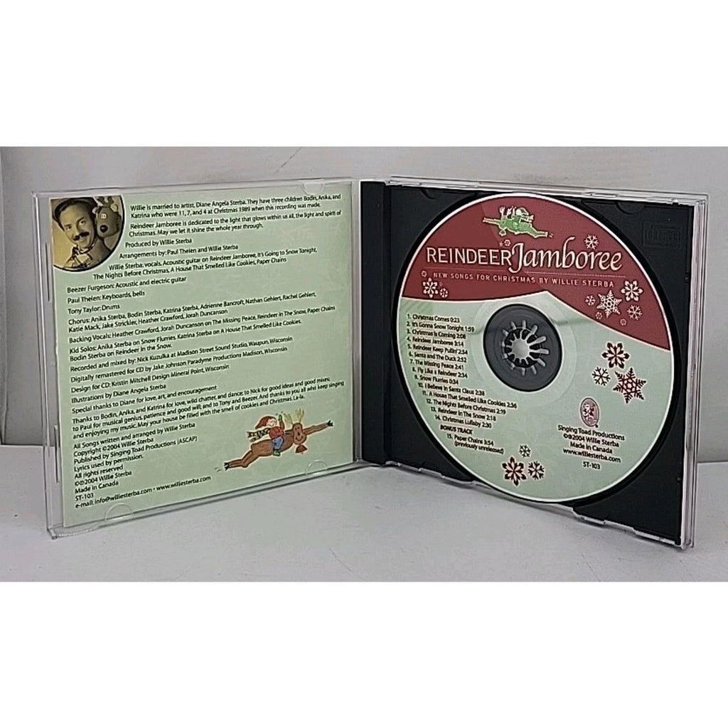 Reindeer Jamboree by Willie Sterba (CD, 2008)