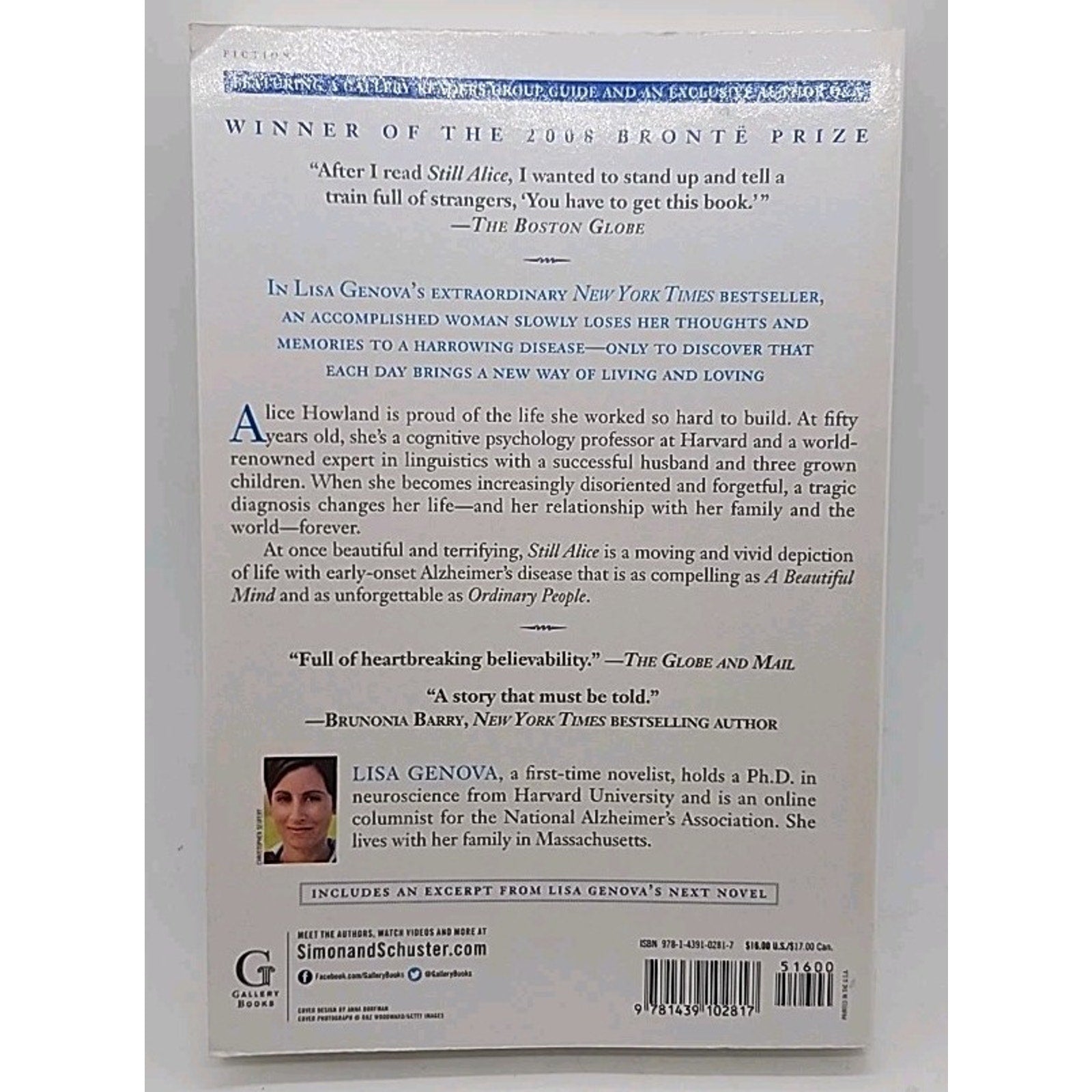 Still Alice by Lisa Genova (2009, Trade Paperback)