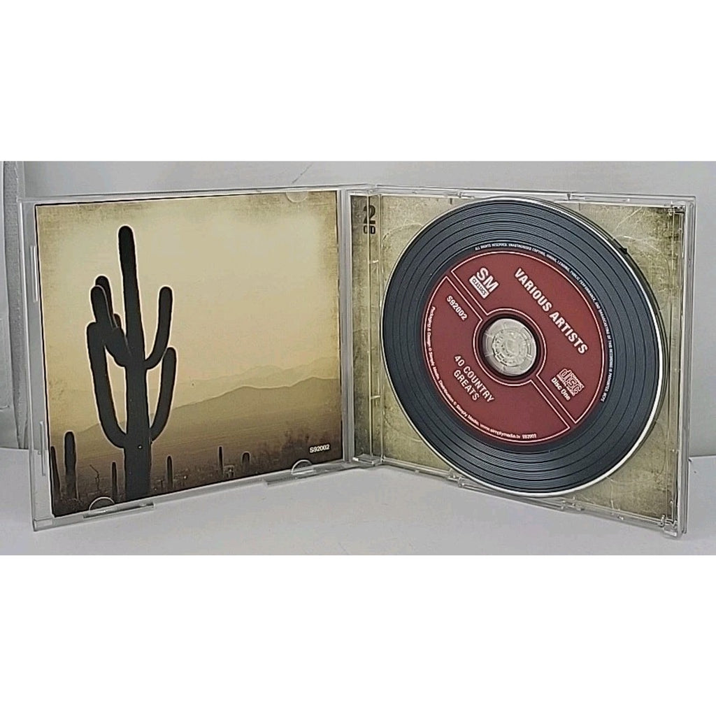 40 Country Greats By Various Artists (2 CD Set)