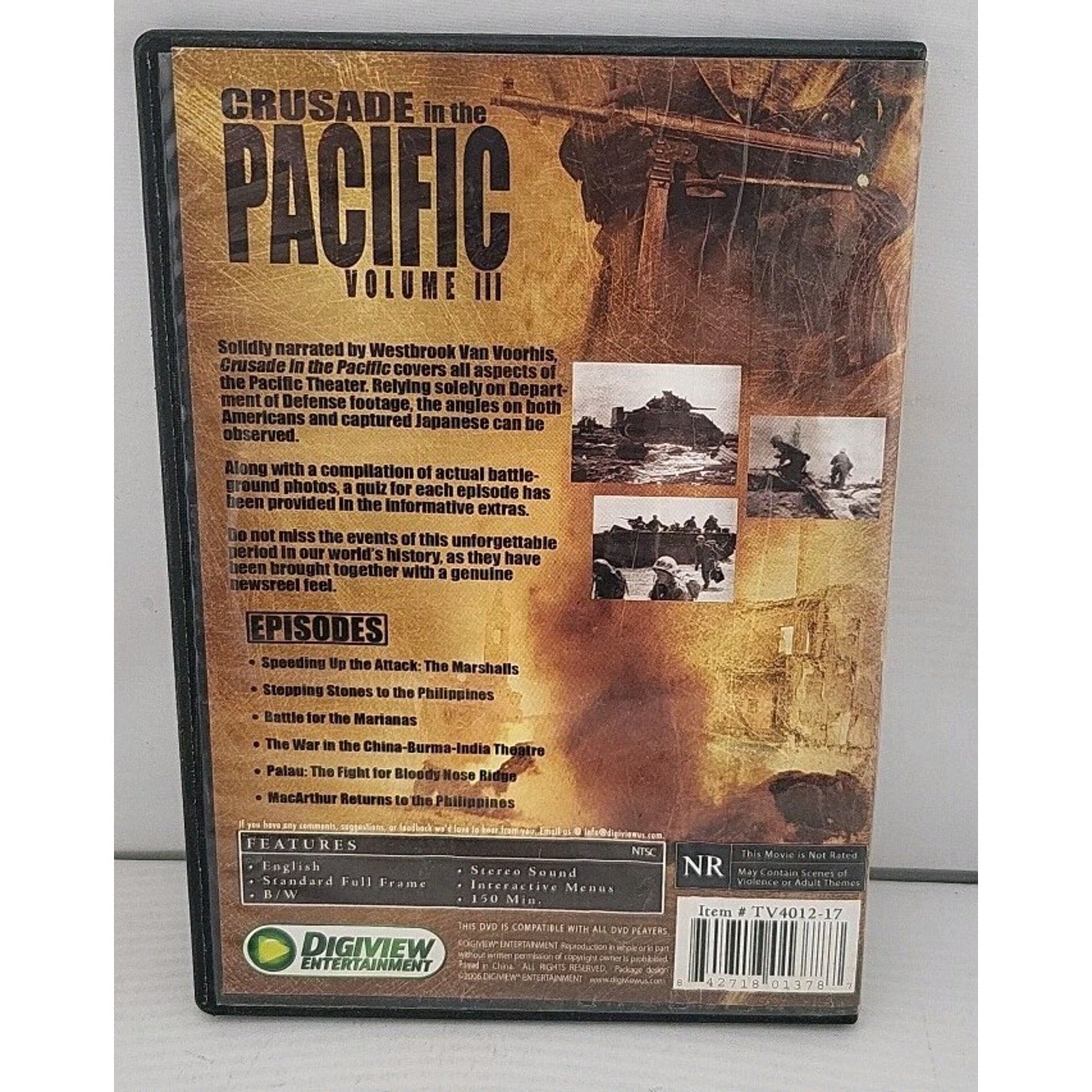 Crusade In The Pacific - Volume III (DVD, Full Screen, Slim Case)