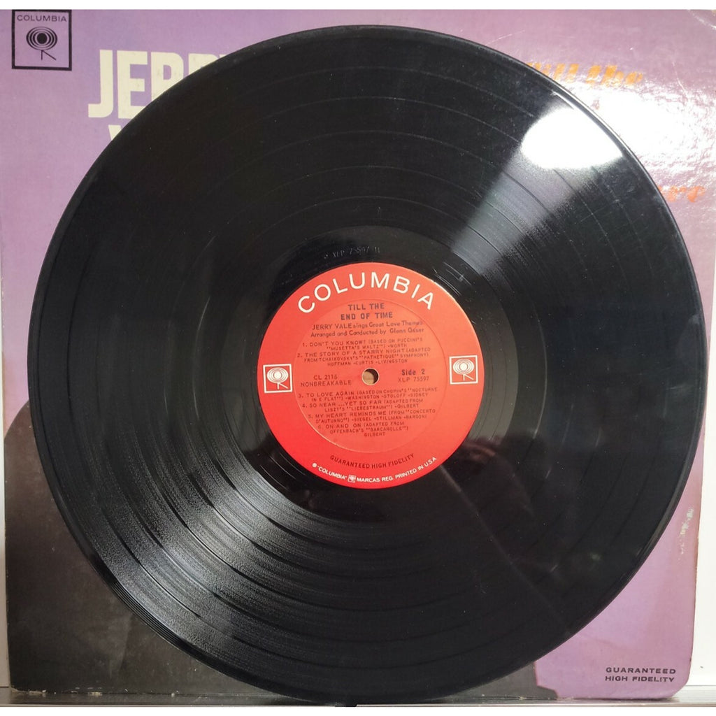 Jerry Vale – Till The End Of Time (Vinyl)