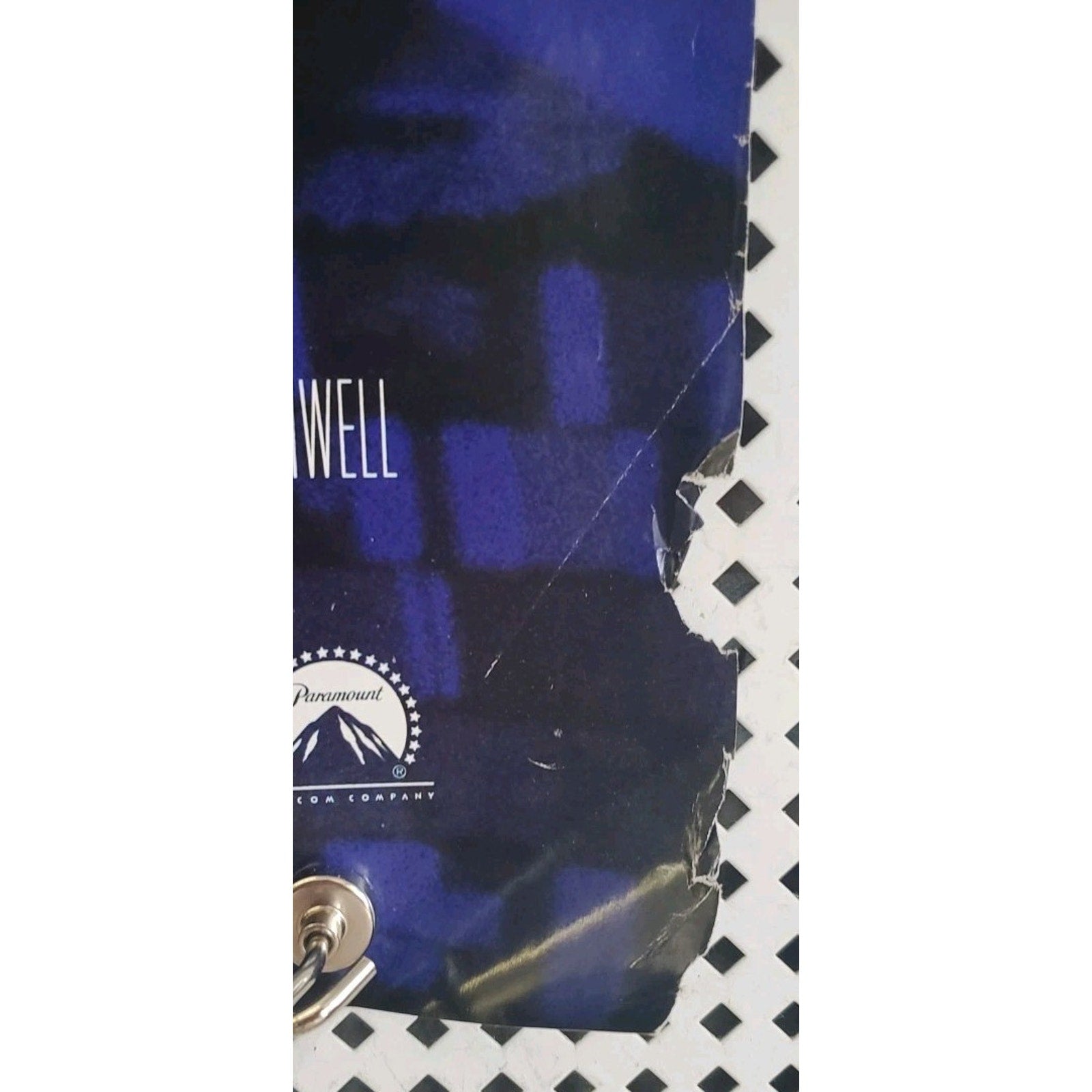 Rolled 1999 The Generals Daughter Video Promo 1 Sheet Movie Poster *TORN*