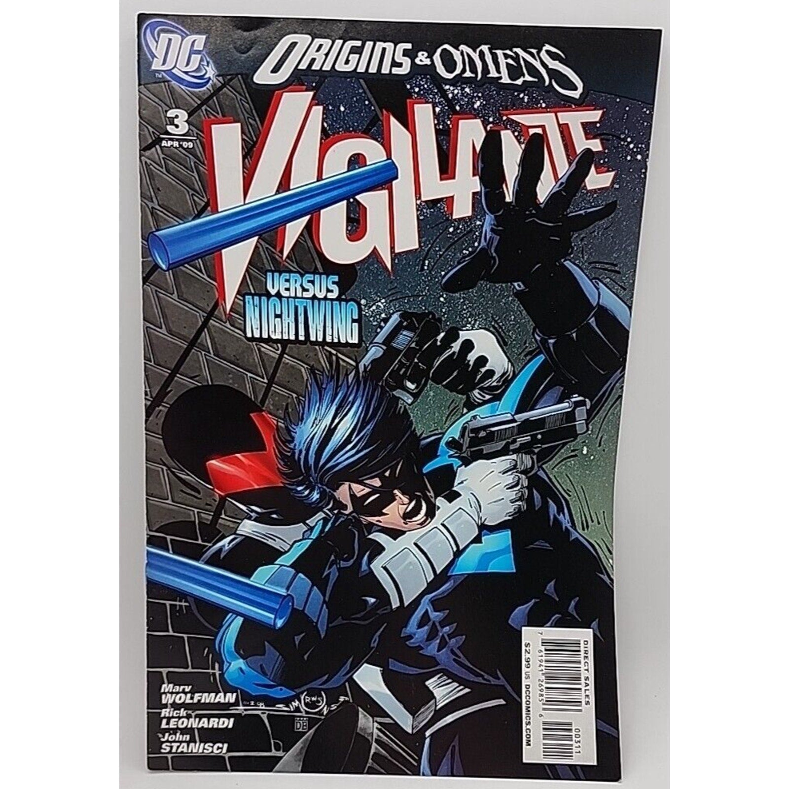 Vigilante #3 DC COMICS (2009) Nightwing