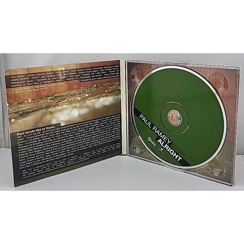 Alright - Paul Ramey - Licensed Reproduction CD