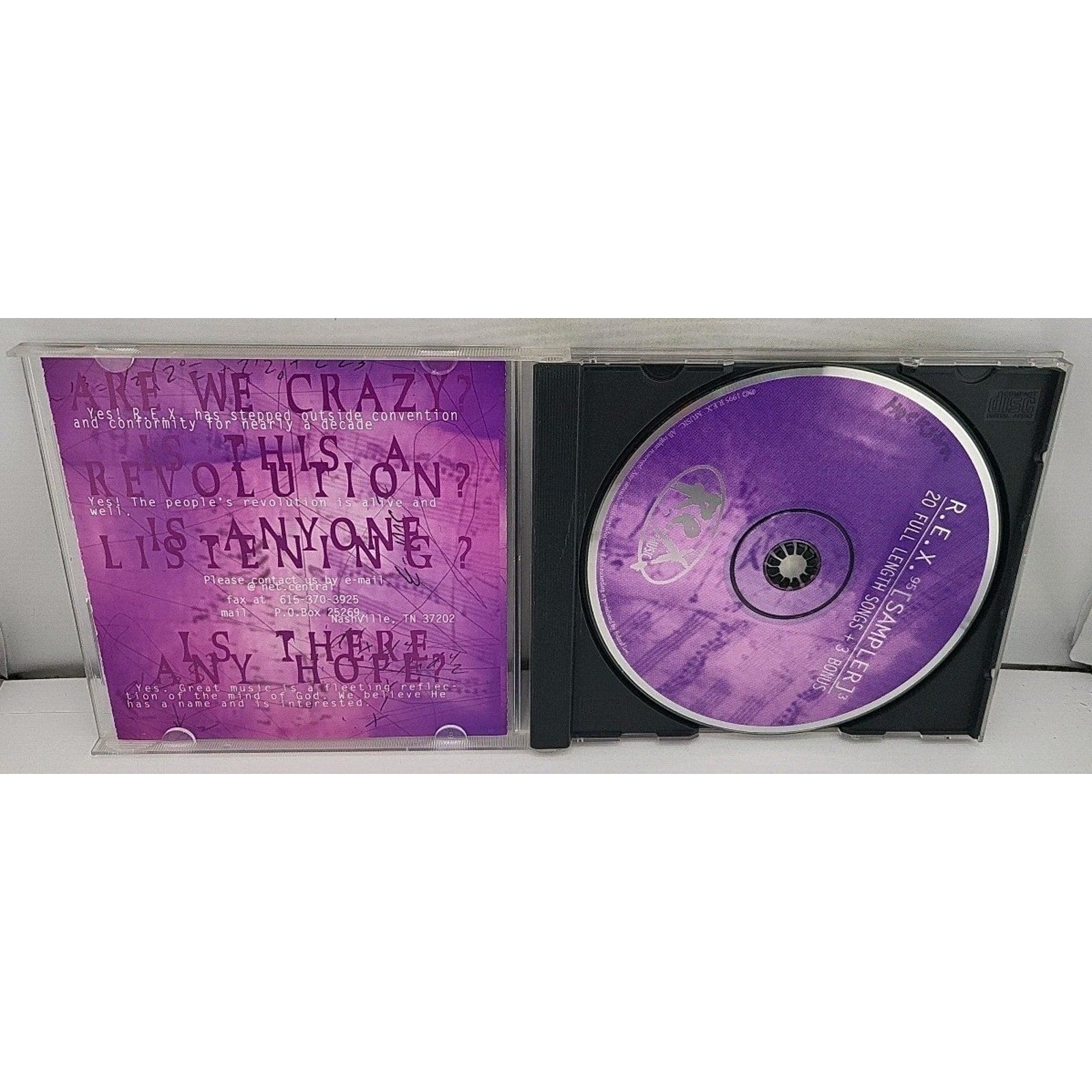 R.E.X. 95 [Sampler] 3 by Various Artists (CD, 1995)