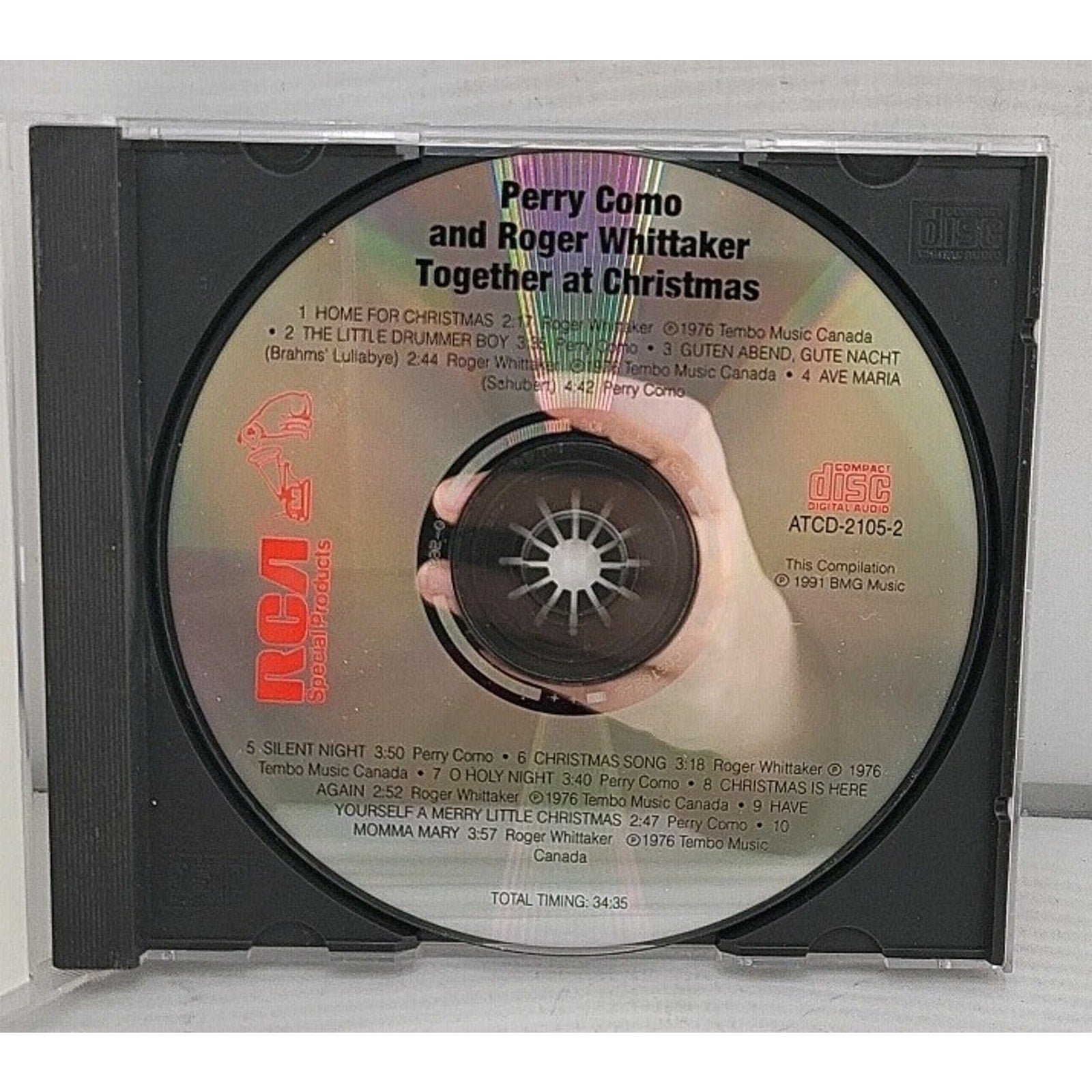Together at Christmas - Audio CD By Perry Como