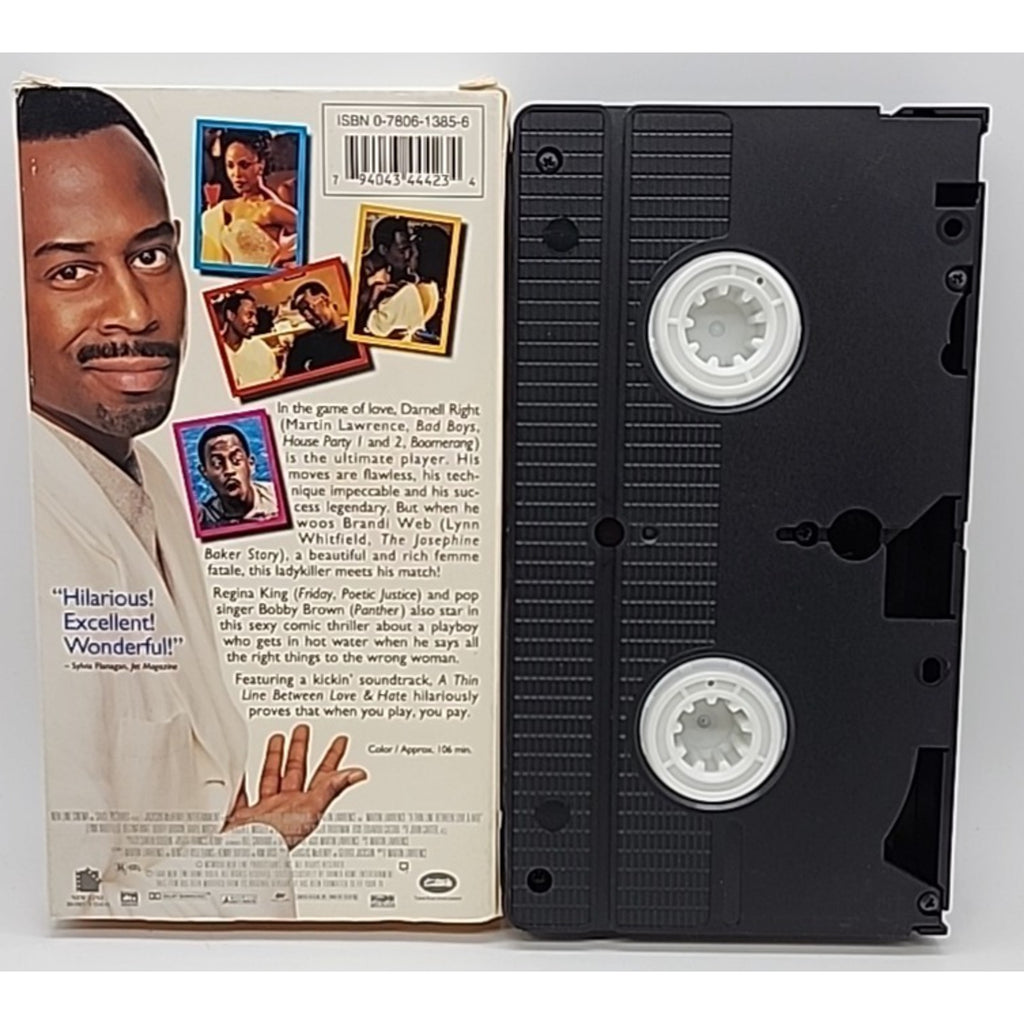 A Thin Line Between Love and Hate (VHS, 1996)