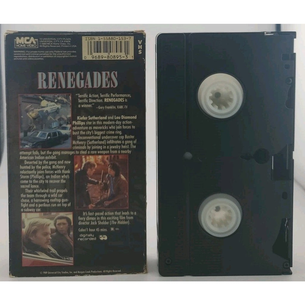 Renegades (VHS, 1991)