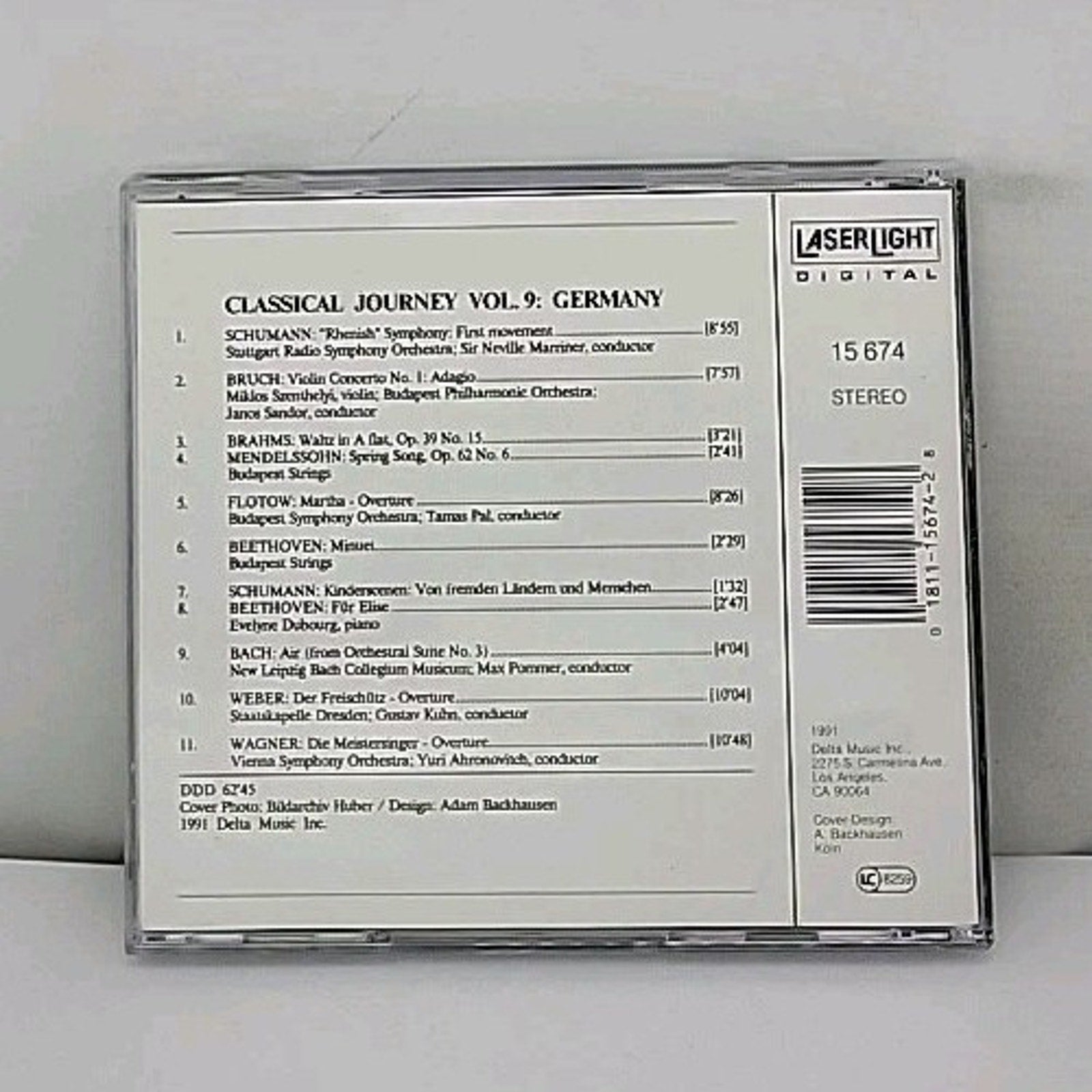Vol. 9-Germany by Beautiful World of Classical Music 9 :germany/V (CD, 1991)