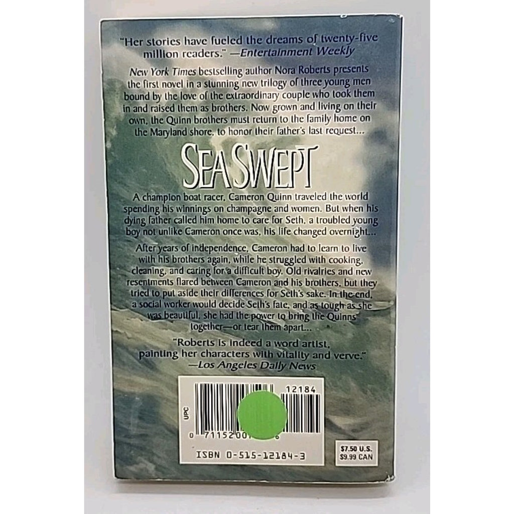 Sea Swept by Nora Roberts (1998, Uk- a Format Paperback)