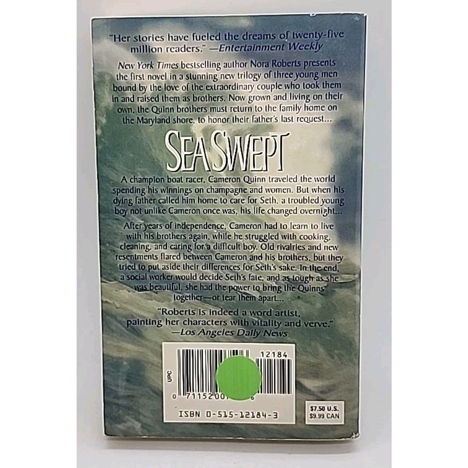 Sea Swept by Nora Roberts (1998, Uk- a Format Paperback)